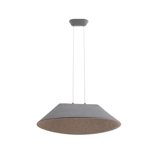 23173 PENDANT LED LIGHT 12W SMD 3000K ACOUSTIC GREY Zambelis Lights
